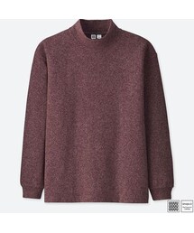 UNIQLO | オーバーサイズモックネックT（長袖）(Tシャツ/カットソー)