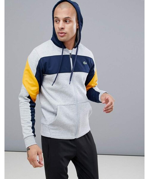 colorblock sport hoodie