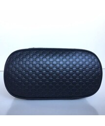 ☆極美品☆GUCCI　マイクログッチシマ　2wayバッグ　レザー　ドーム型　黒 GUCCI（グッチ）の「可愛い♪♪☆《GUCCI》マイクロGG ドーム型 2WAY