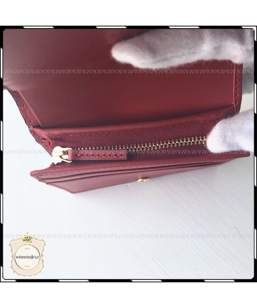 GUCCI（グッチ）の「【GUCCI ギフトOK】猫・犬モチーフ折りたたみ財布（財布・その他）」の9枚目の写真