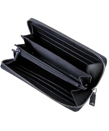 GUCCI（グッチ）の「【送料無料】GUCCI定番シマレザー長財布 黒