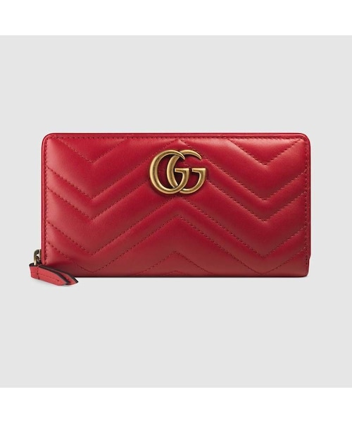 GUCCI（グッチ）の「新作【GUCCI】GGマーモント キルティング 長財布