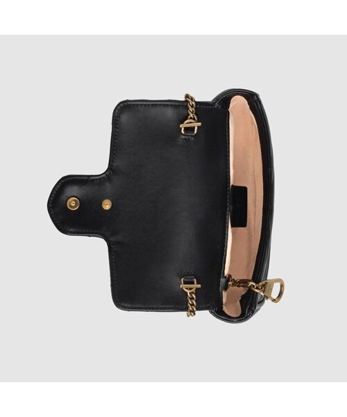 GUCCI GGマーモント キルティングレザー バックパック リュック