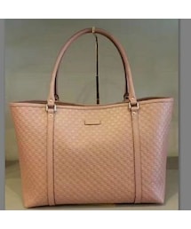 GUCCI（グッチ）の「GUCCI【大きめトートバッグ☆グッチシマ レザー