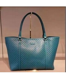 GUCCI（グッチ）の「GUCCI【大きめトートバッグ☆グッチシマ レザー