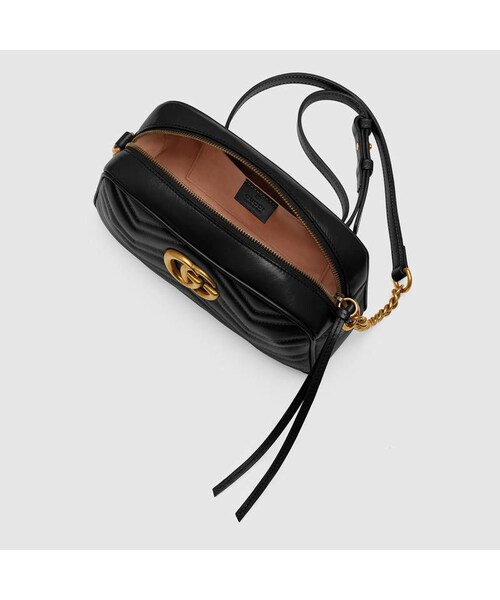 GUCCI(グッチ)の「GUCCI 〔GGマーモント〕キルティング スモール ショルダーバッグ(バックパック/リュック・その他)」の10枚目の写真