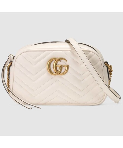 GUCCI(グッチ)の「GUCCI 〔GGマーモント〕キルティング スモール ショルダーバッグ(バックパック/リュック・その他)」の11枚目の写真