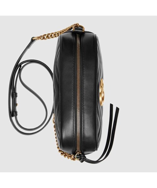 GUCCI(グッチ)の「GUCCI 〔GGマーモント〕キルティング スモール ショルダーバッグ(バックパック/リュック・その他)」の7枚目の写真