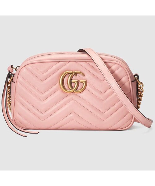 GUCCI(グッチ)の「GUCCI 〔GGマーモント〕キルティング スモール ショルダーバッグ(バックパック/リュック・その他)」の12枚目の写真