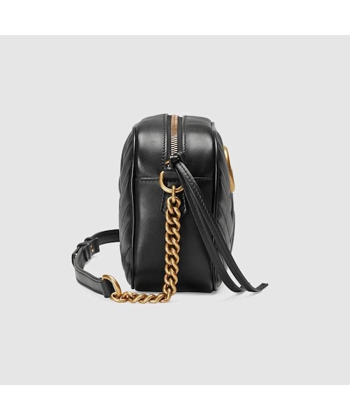 GUCCI(グッチ)の「GUCCI 〔GGマーモント〕キルティング スモール ショルダーバッグ(バックパック/リュック・その他)」の5枚目の写真