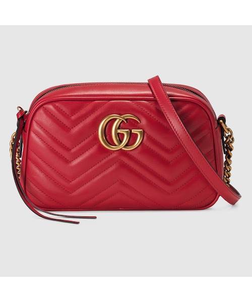 GUCCI(グッチ)の「GUCCI 〔GGマーモント〕キルティング スモール ショルダーバッグ(バックパック/リュック・その他)」の15枚目の写真