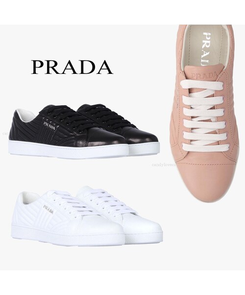 PRADA（プラダ）の「PRADA マテラッセ ナッパレザー スニーカー 1E344I