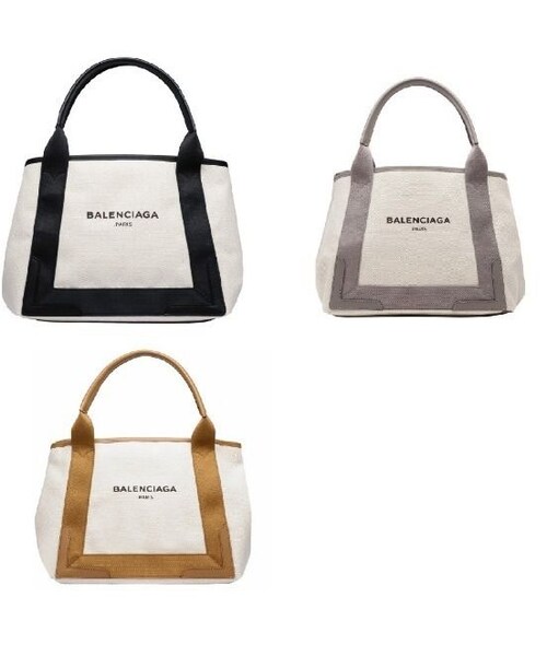 クリーニング済　バレンシアガ カバスS ポーチ付き BALENCIAGA（バレンシアガ）の「BALENCIAGA バレンシアガ キャンバス