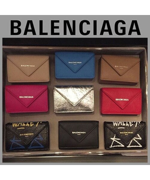 BALENCIAGA（バレンシアガ）の「新色追加★BALENCIAGA バレンシアガ★ペーパーミニウォレット（スニーカー）」 - WEAR