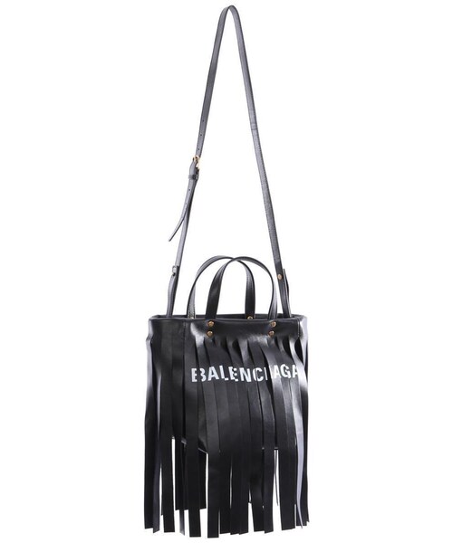 BALENCIAGA バレンシアガ フリンジ ランドリーカバス 2way BALENCIAGA（バレンシアガ）の「BALENCIAGA ランドリー カバ XS
