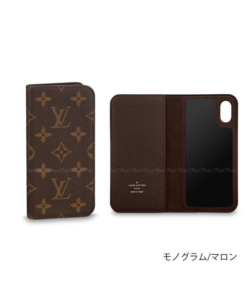 ルイヴィトン モノグラム iPhone X 手帳型 ケース 【公式通販】