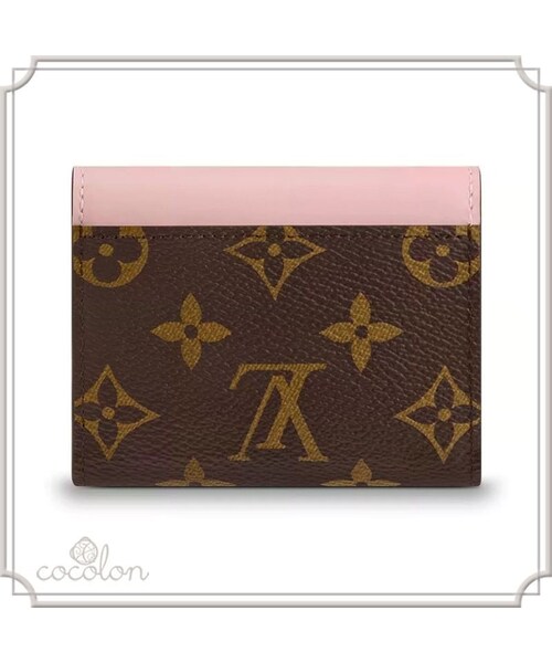 国内発[Louis Vuitton] ポルトフォイユ ゾエ バイカラー 折財布 LOUIS VUITTON（ルイヴィトン）の「国内発[Louis Vuitton