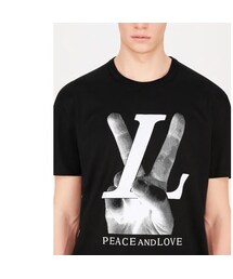 【美品】LOUISVUITTON ルイヴィトン Tシャツ グラフィック XXL パリ直営店【Louis Vuitton】グラディエントコットンTシャツ (Louis