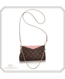 ルイ・ヴィトン  パラス クラッチ 2WAYショルダーモノグラム ローズプードル LOUIS VUITTON - ルイ・ヴィトン パラス クラッチ 2WAYショルダー
