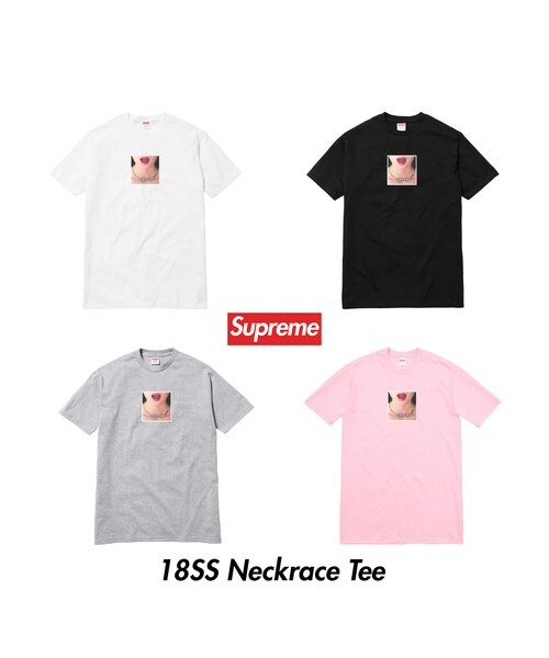 Supreme Necklace Tee 18SS