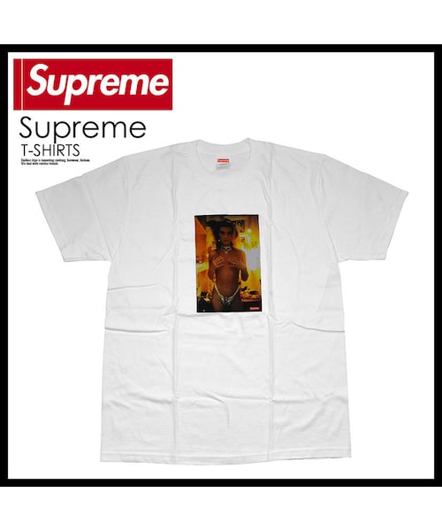 トップス supremeNan Goldin kim in prinestone tee Nan Goldin/Supreme Kim in Rhinestone Tee - UG.SHAFT