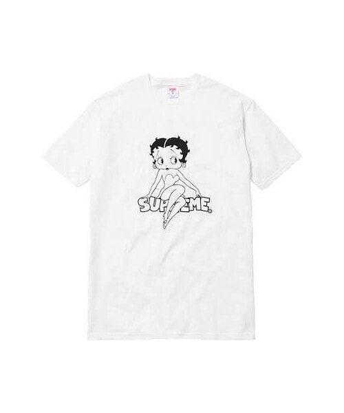 16ss supreme ベティコラボTシャツ【Lサイズ】トップス