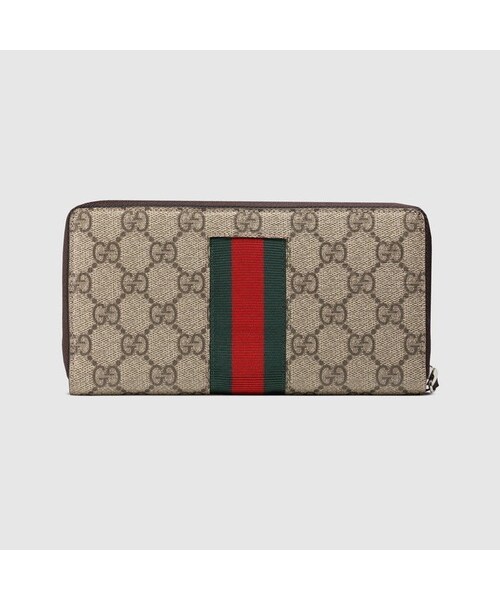 GUCCI グッチ GGスプリームキャンバス  ジップアラウンドウォレット 財布 楽天市場】ggスプリーム キャンバス ジップアラウンドウォレットの通販