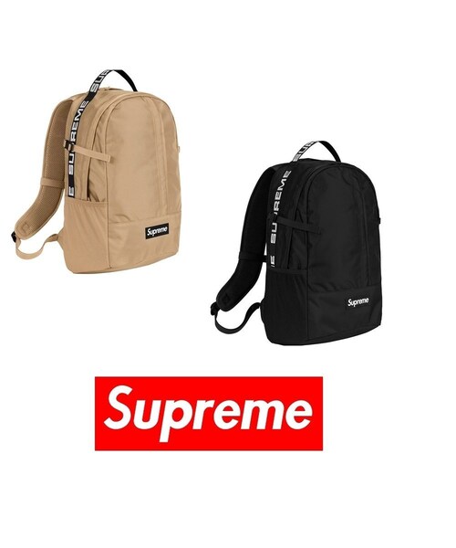 Supreme 18SS Backpack バックパックTAN