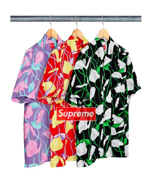 supreme lily rayon shirt S