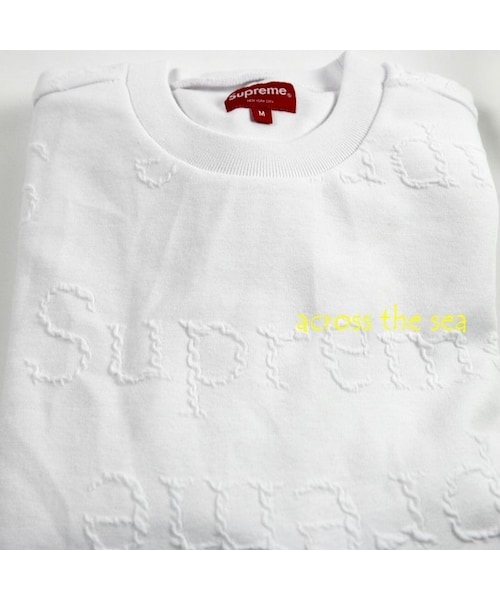 トップス Supreme 18SS Jacquard Logo Crewneck Supreme （シュプリーム）の「☆Supreme☆ Jacquard Logo