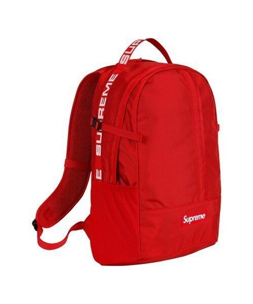 supremeシュプリームリュック赤