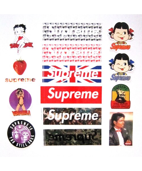 正規品 Supreme ステッカーなら LA ステッカー Sticker メンズ