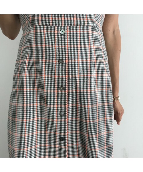 ADIRA（アディラ）の「retro check OP　AR184OP16（ワンピース・レディース・その他）」の6枚目の写真