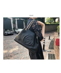 グッチ　GUCCI⭐️ソーホー チェーントートバッグ ブルー 楽天市場】gucci SOHO（カラーブルー）（バッグ・小物・ブランド