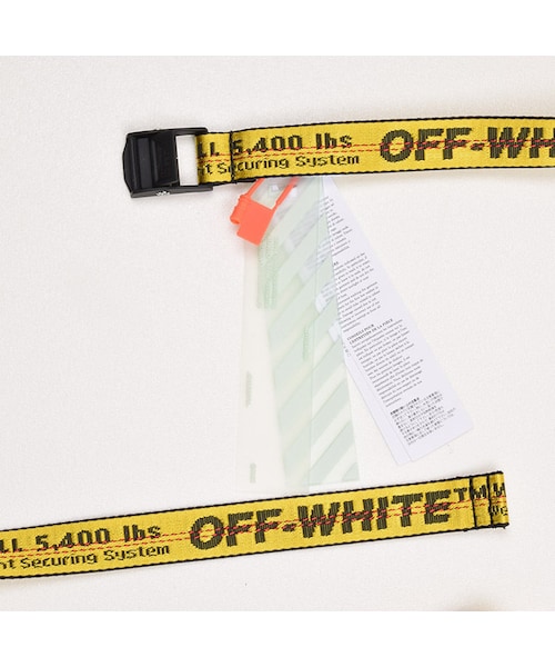 off white（オフホワイト）の「Off-White オフホワイト INDUSTRIAL BELT ベルト 200cm（ポスター/アート・その他）」の4枚目の写真