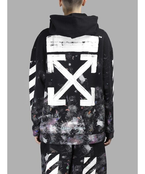 NIKE（ナイキ）の「Off-White ◇ DIAGONAL GALAXY BRUSH ジップアップ 