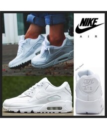 NIKE | ★イベント中/関税込★NIKE ナイキ AIR MAX 90 LTR (GS) Triple(スニーカー)
