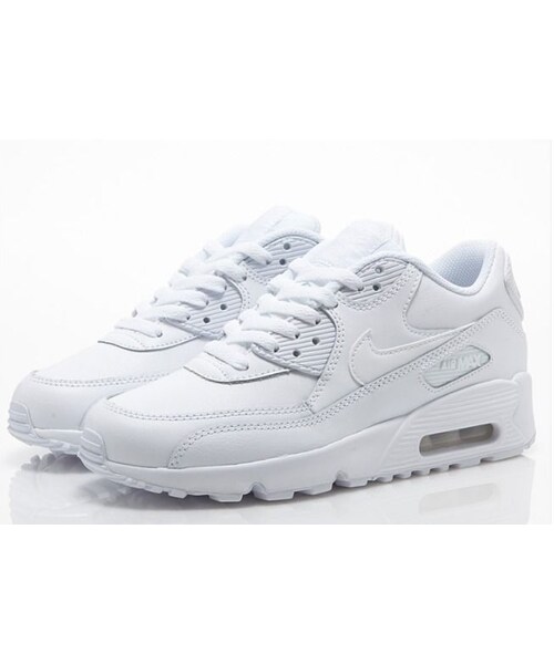 NIKE(ナイキ)の「★イベント中/関税込★NIKE ナイキ AIR MAX 90 LTR (GS) Triple(スニーカー・その他)」の2枚目の写真