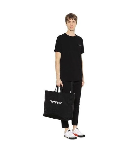 NIKE（ナイキ）の「OFF WHITE☆2018AW☆テックキャンバストートバッグ 