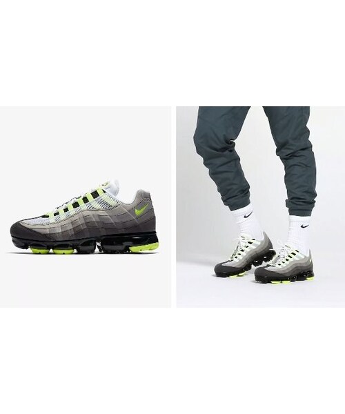 NIKE(ナイキ)の「NIKE Air VaporMax 95★エアベイパーマックス ボルト AJ7292-001(スニーカー・その他)」の4枚目の写真