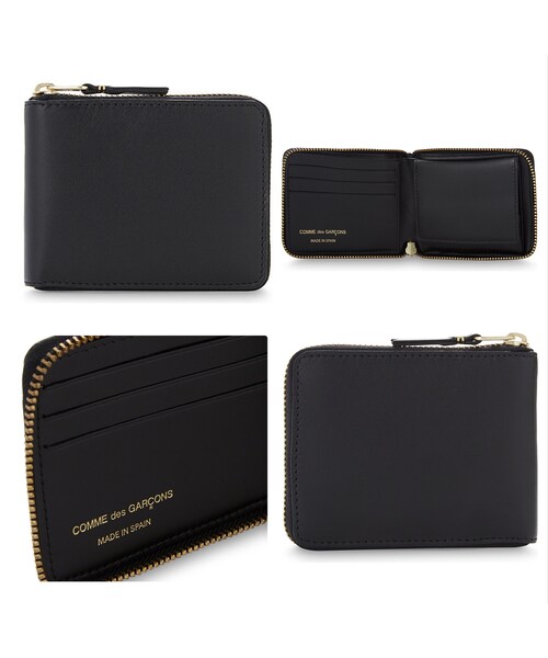 NIKE（ナイキ）の「関税込 コムデギャルソン レザー二つ折り財布