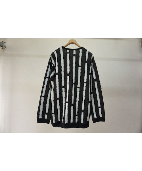 sneeuw（スニュウ）の「sneeuw ストライプJQプルオーバー（black）（T 
