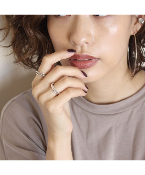 Handmade(ハンドメイド)の「awawa ring(リング・レディース・その他)」の4枚目の写真