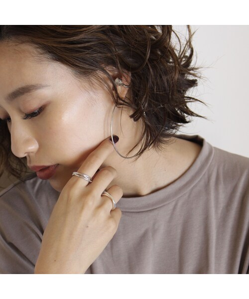 Handmade(ハンドメイド)の「awawa ring(リング・レディース・その他)」の6枚目の写真