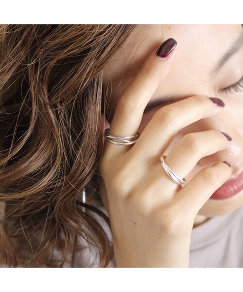 Handmade(ハンドメイド)の「awawa ring(リング・レディース・その他)」の5枚目の写真