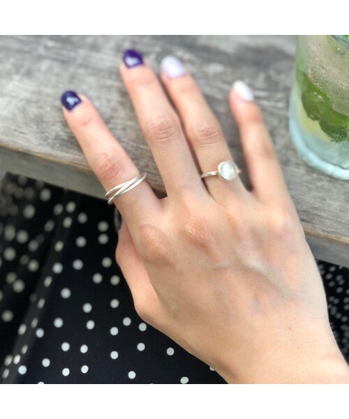 Handmade(ハンドメイド)の「awawa ring(リング・レディース・その他)」の8枚目の写真