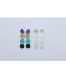 Handmade | 4 series pierce　multi(ピアス（両耳用）)