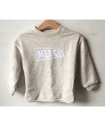 cache cache | ARCH&LINE FUR SLEEVE PO(CREAM)(スウェット)