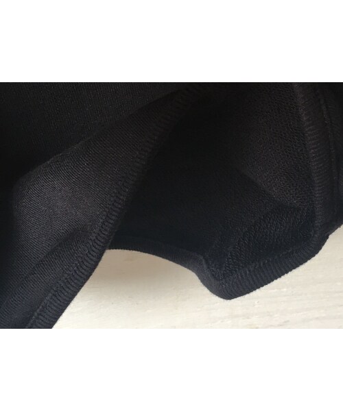 cache cache（カシュ カシュ）の「ARCH ＆LINE　SALT　HAPPY　HEM　ROUNDＰＯ（black）（Tシャツ/カットソー・キッズ・その他）」の3枚目の写真
