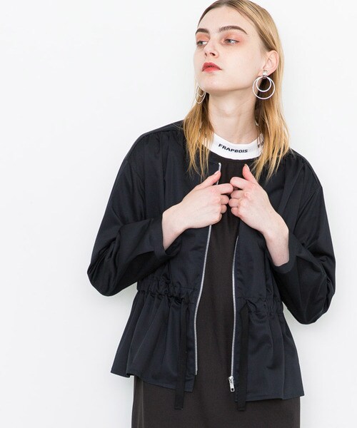 STUDIOUS（ステュディオス）の「シャーリングブルゾン（）」 - WEAR
